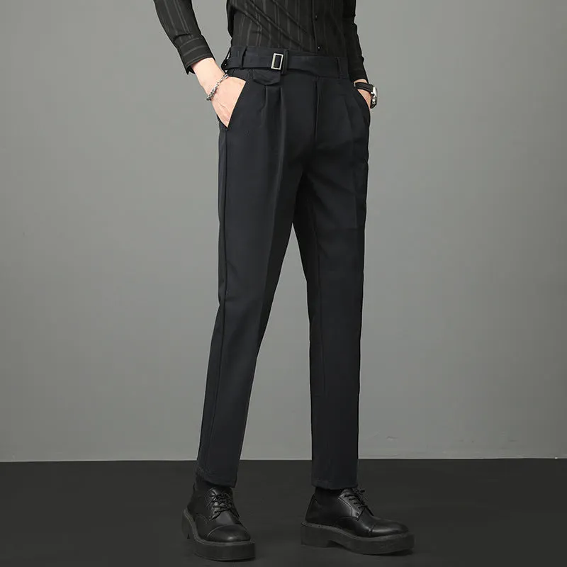 AUTUMN MEN'S SLIM FIT SUIT PANTS – ELEGANT & MODERN STYLE