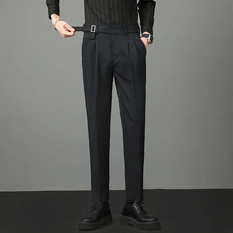 AUTUMN MEN'S SLIM FIT SUIT PANTS – ELEGANT & MODERN STYLE