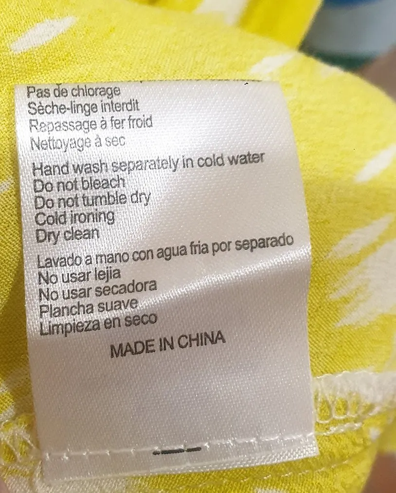 Ba&Sh yellow top size 10