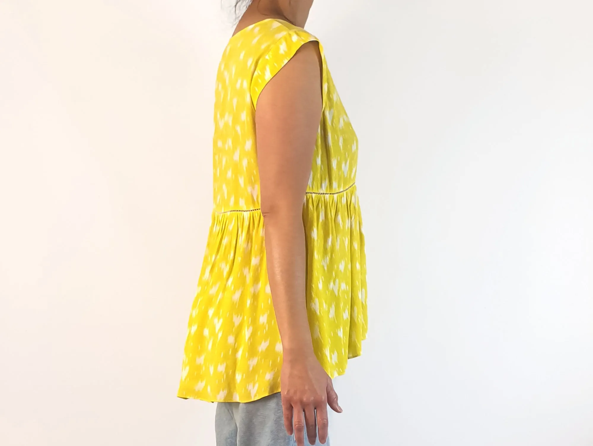 Ba&Sh yellow top size 10