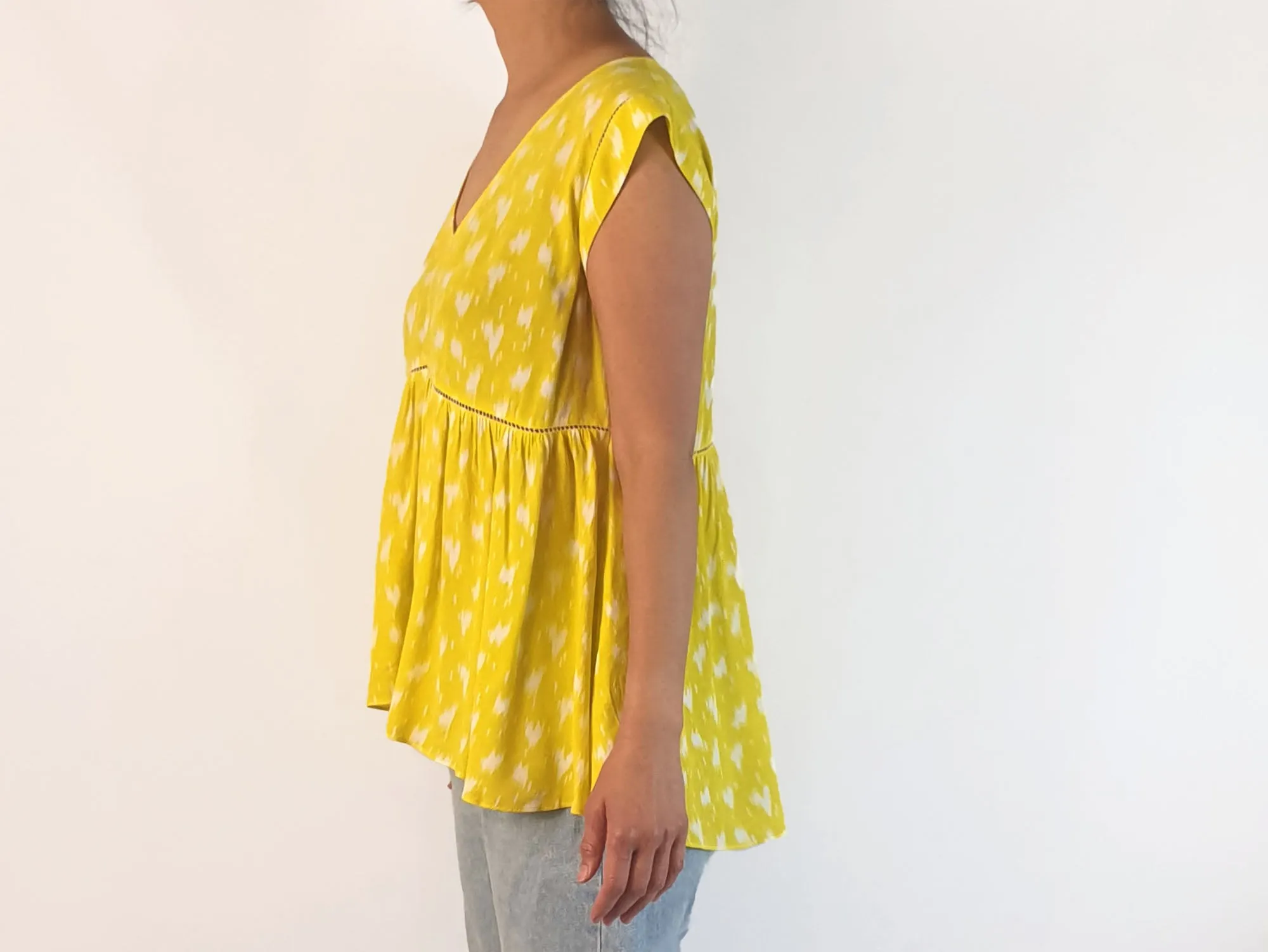Ba&Sh yellow top size 10