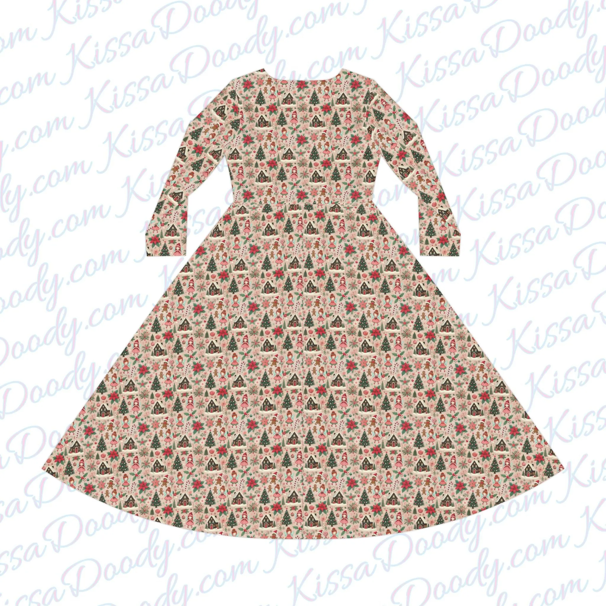 Babes In Fairyland Women's Long Sleeve Dress