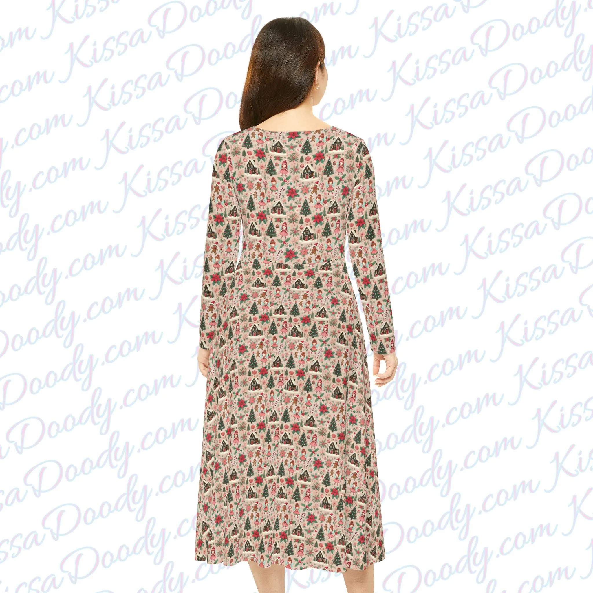 Babes In Fairyland Women's Long Sleeve Dress