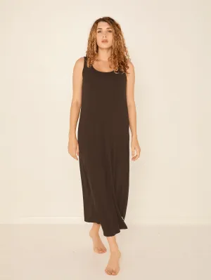 Bamboo Maxi Dress - Cocoa