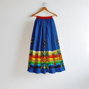 Beaded Starbust Geometric Skirt