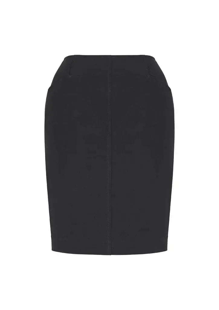 Biz Corporates Womens Bandless Pencil Skirt 20717