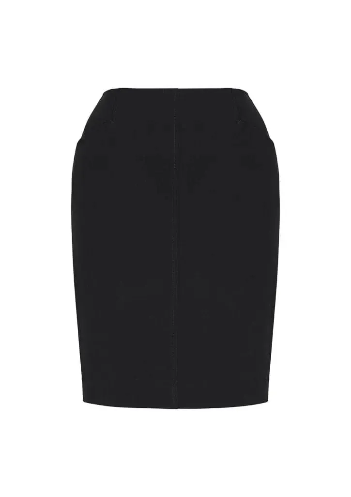 Biz Corporates Womens Bandless Pencil Skirt 20717