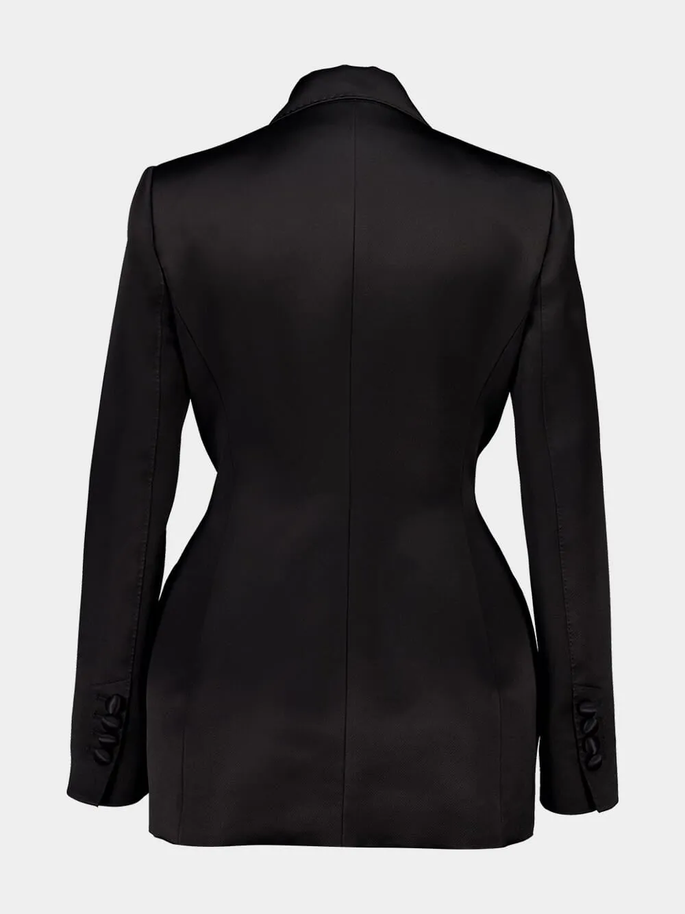 Black Duchess Jacket with Conical Cups