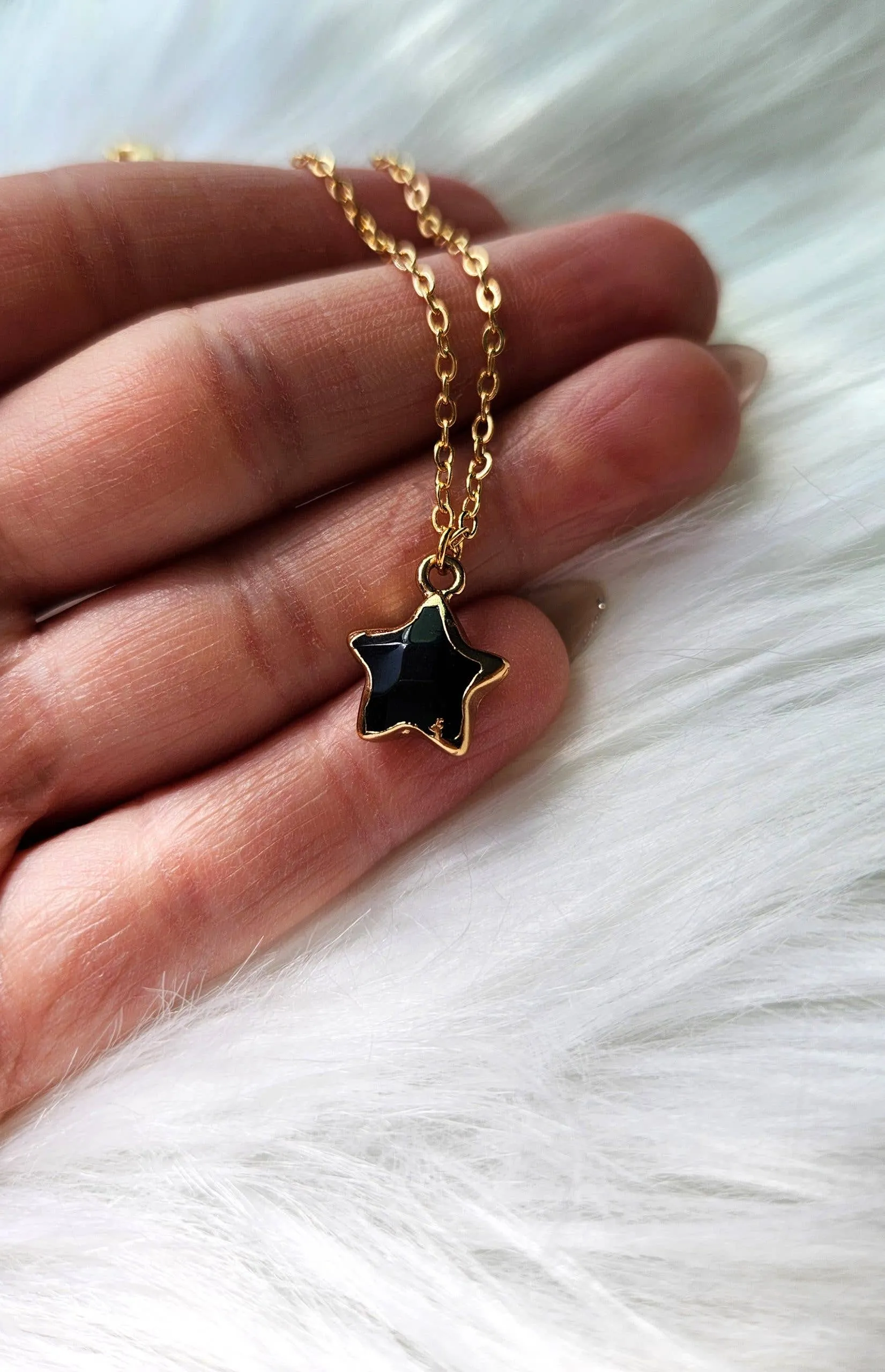 Black Onyx Star Bracelet