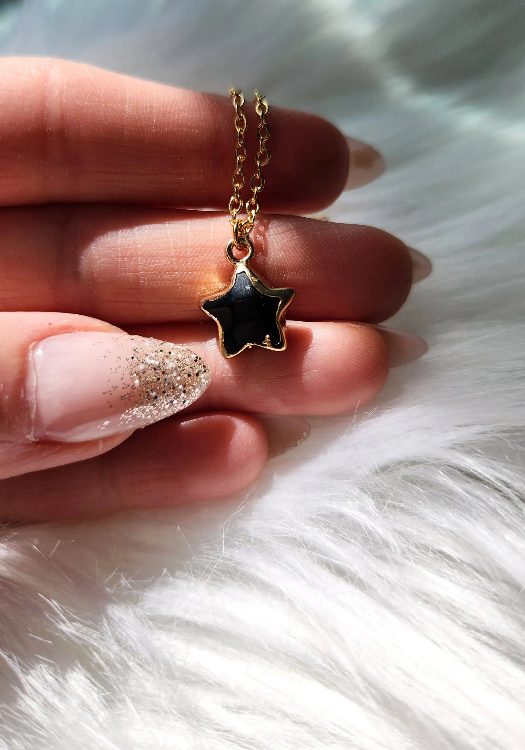 Black Onyx Star Bracelet