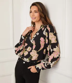 Blouson V-Neck Top