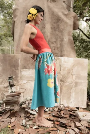 Blue Skirt