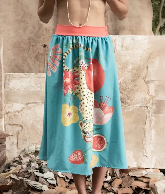 Blue Skirt