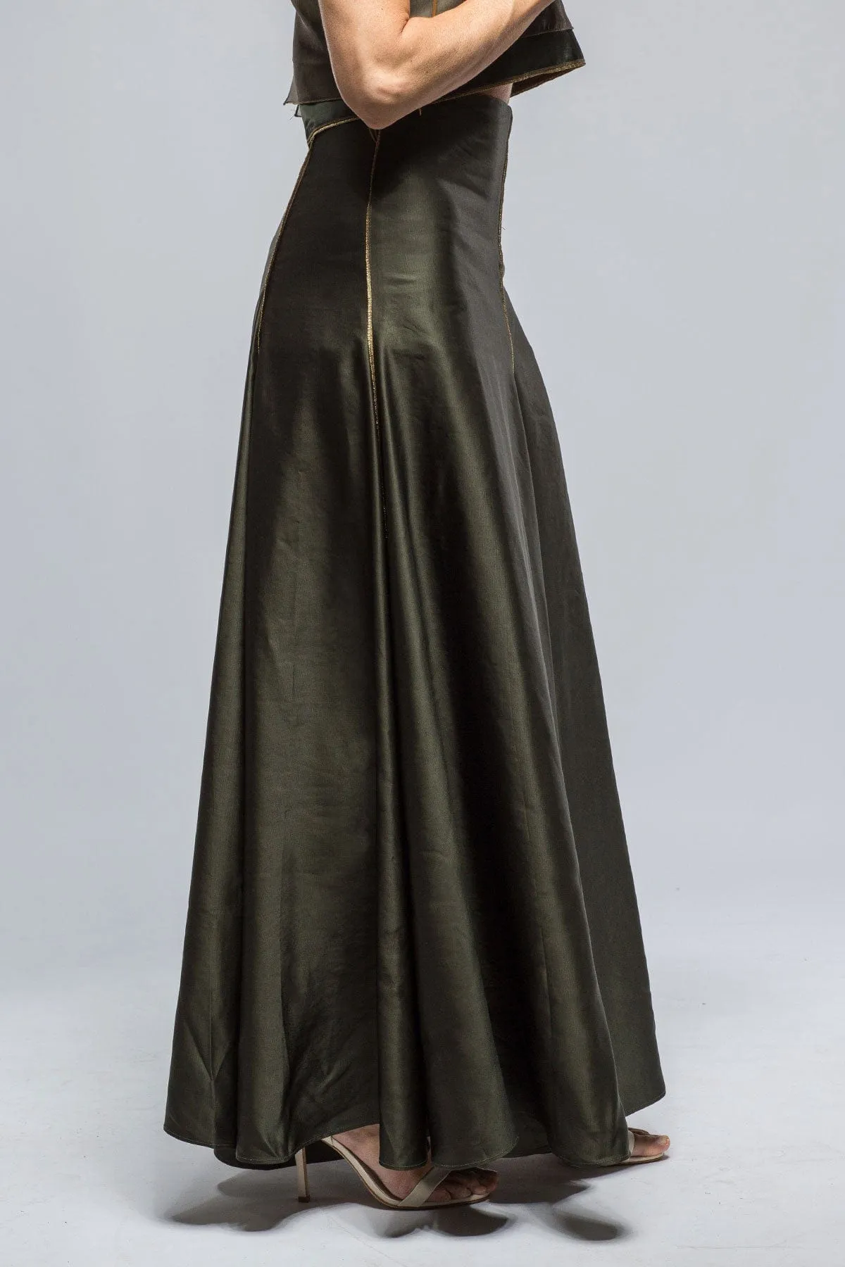 Bolero Skirt In Powin Shine Hunting Green