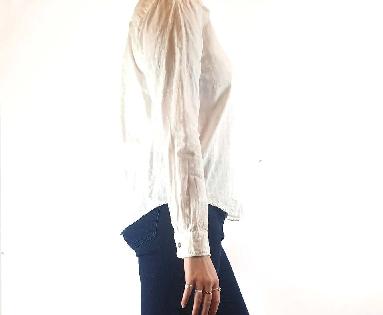 Boom Shankar white shirt best fits 12