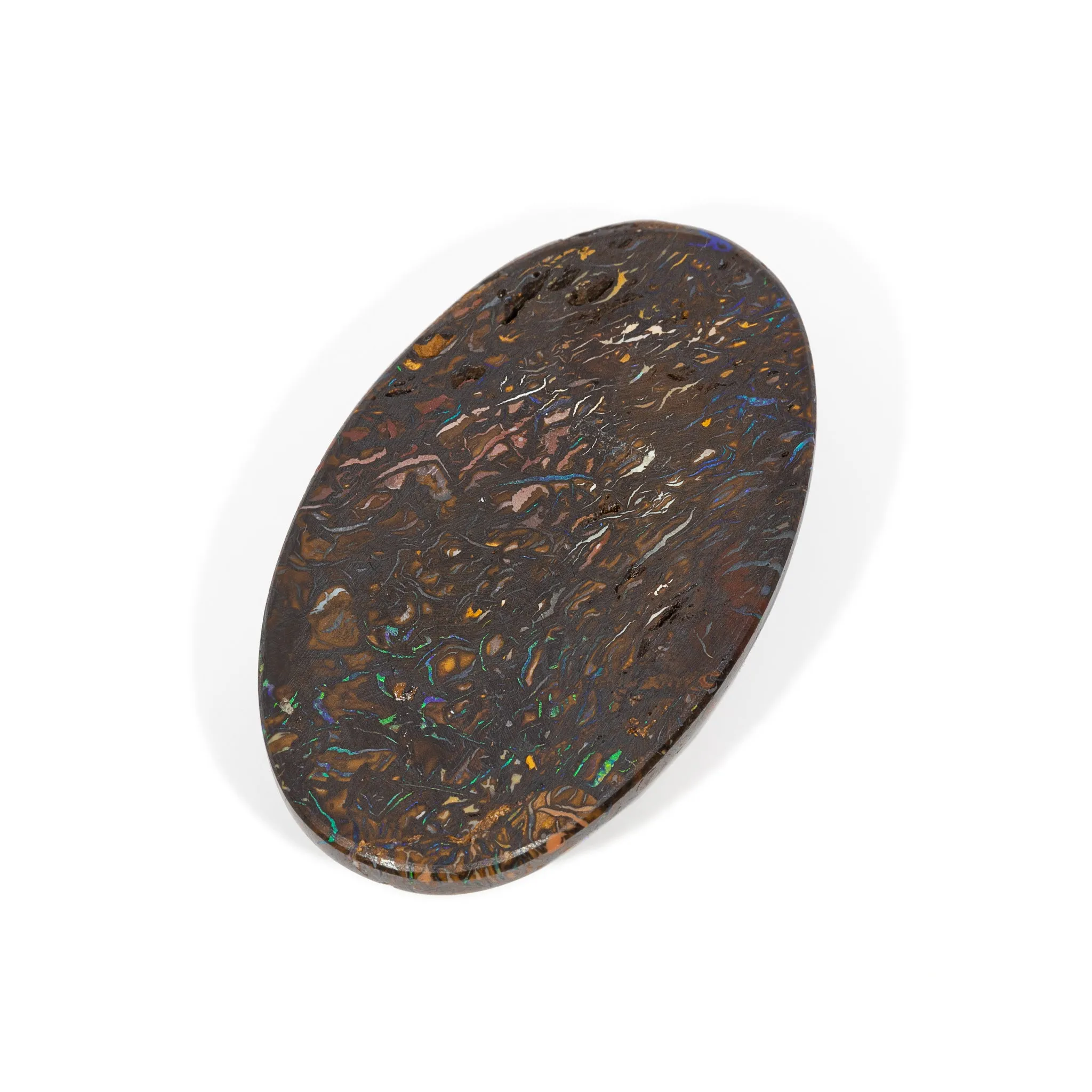 Boulder Opal 40mm 78.15 Carat Gemstone Cabochon
