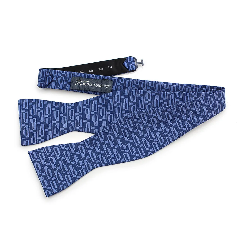 Bourbon Row Bow Tie   Sock Gift Set | Navy   Denim