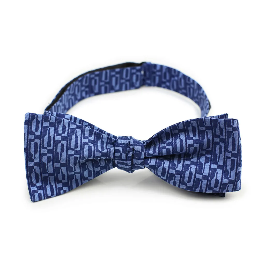 Bourbon Row Bow Tie   Sock Gift Set | Navy   Denim