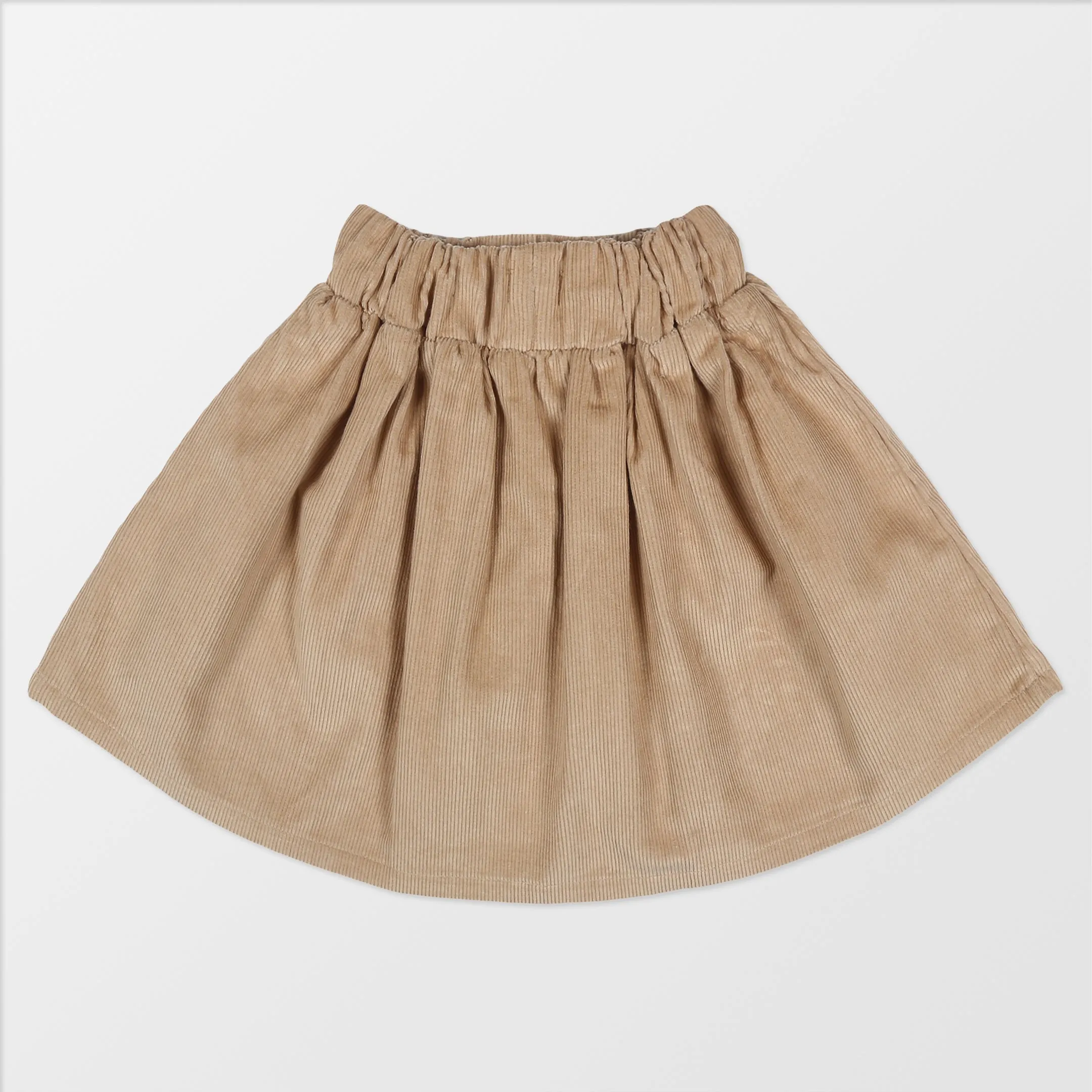 Brown Animal Applique Skirt