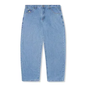 BUTTER GOODS SANTOSUOSSO DENIM JEANS - WASHED INDIGO