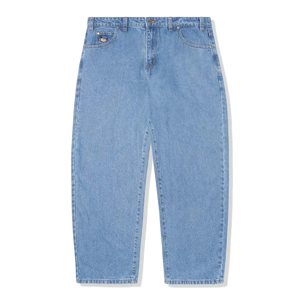 BUTTER GOODS SANTOSUOSSO DENIM JEANS - WASHED INDIGO