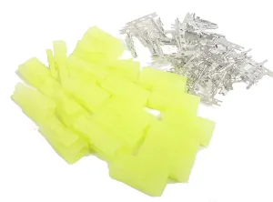 C1009TMF10 RC 7.2v Micro Tamiya Compatible Set Male Female Plug Tin x 10