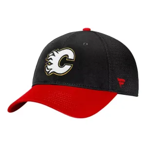 Calgary Flames Fanatics NHL Structured Adjustable Youth Adjustable Hat