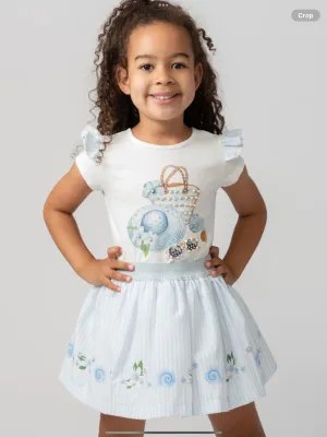 Caramelo kids skirt set 03242241