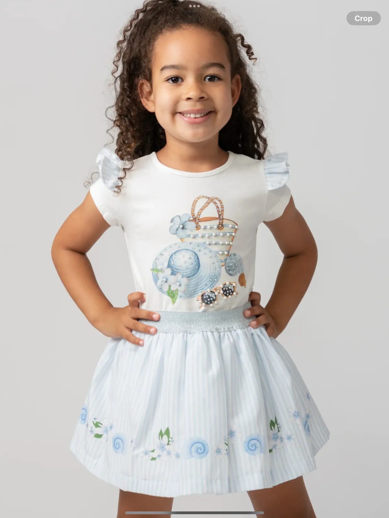 Caramelo kids skirt set 03242241