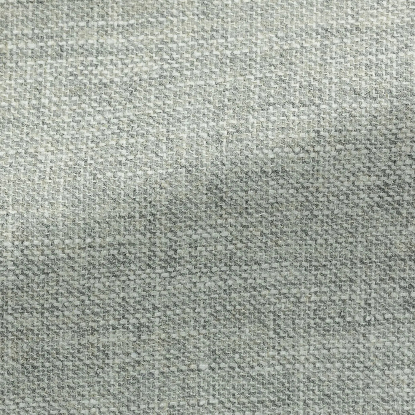 Carlo Barbera Light Grey Mélange Stretch Wool, Silk & Cotton Blend