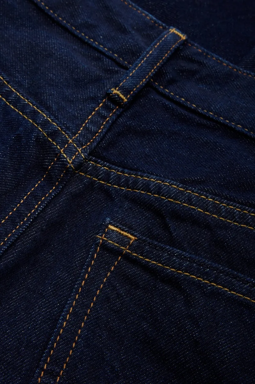 CAROLINE CROPPED | CLEAN BLUE RINSE