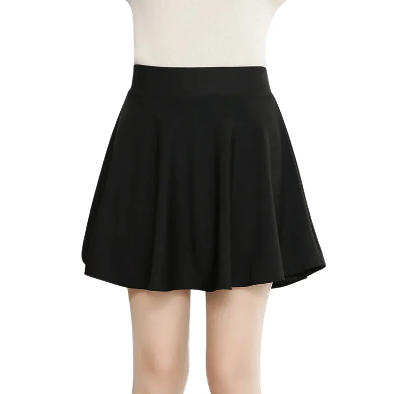 Casual Skirt with Built-in Shorts