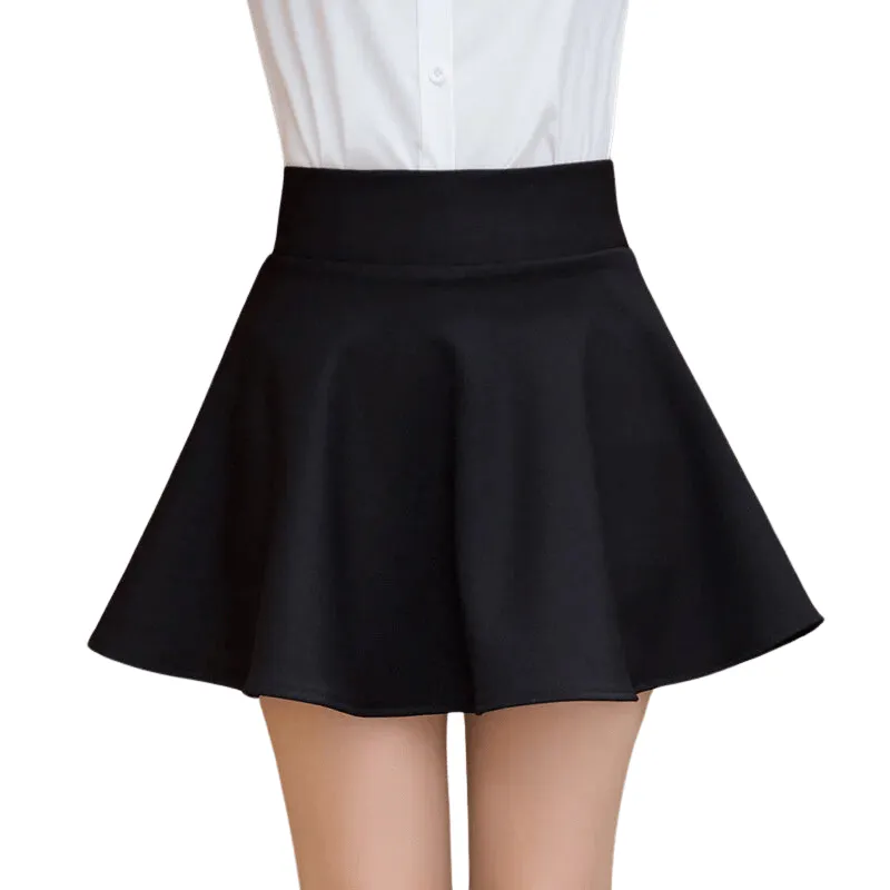 Casual Skirt with Built-in Shorts