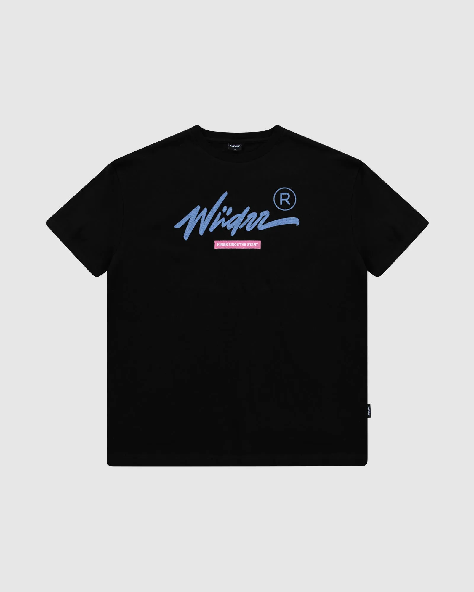 CHAIN BOX FIT TEE - BLACK