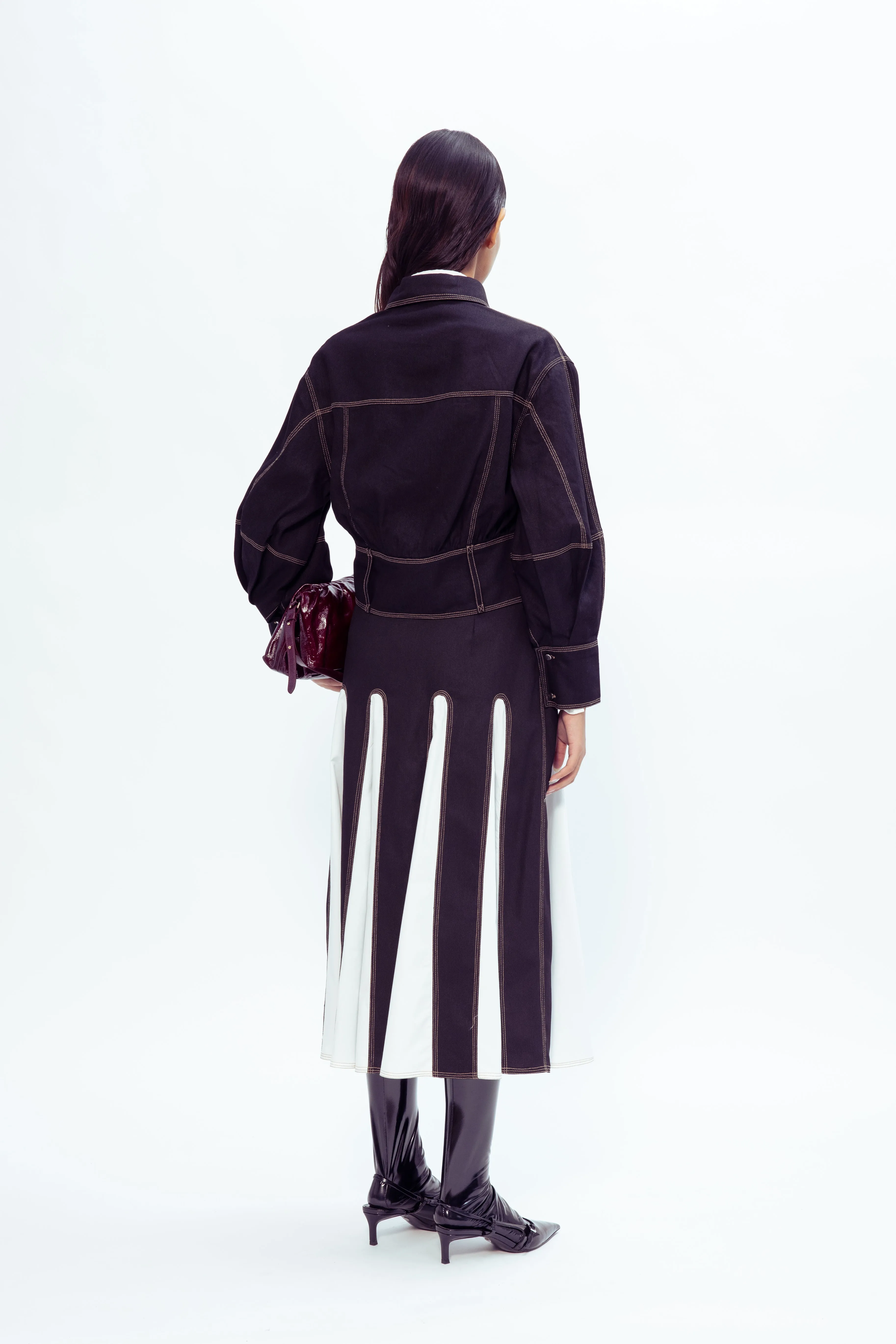 Christine Denim Skirt