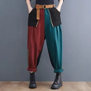 Claire - Mixed color pants