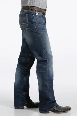 CLMB53637001 Cinch Mens Jeans Grant Dark Stonewash