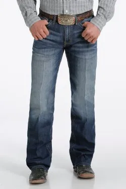 CLMB53637001 Cinch Mens Jeans Grant Dark Stonewash