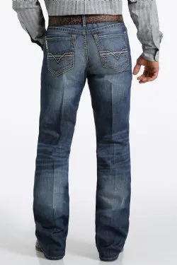 CLMB53637001 Cinch Mens Jeans Grant Dark Stonewash