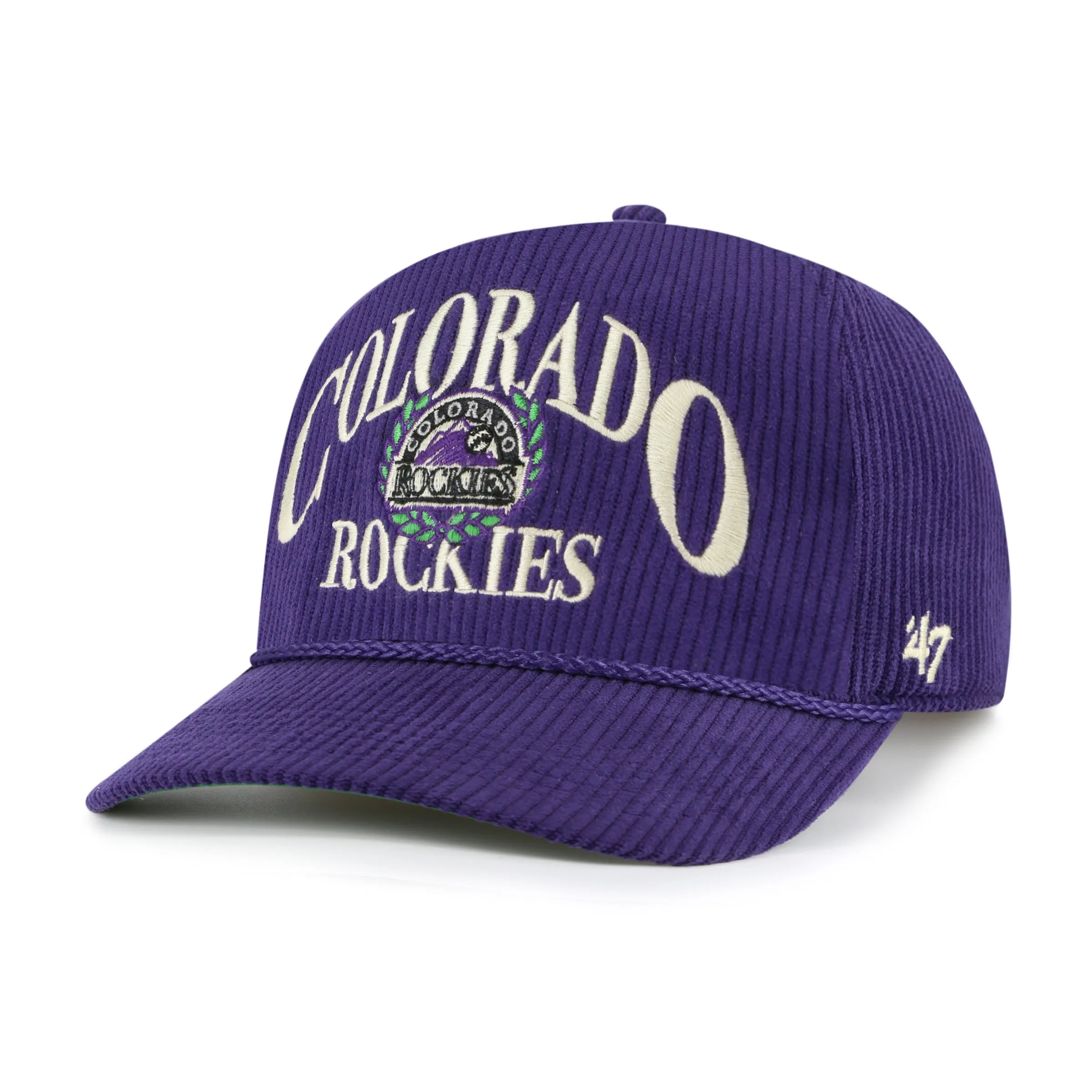 COLORADO ROCKIES COOPERSTOWN PITCHOUT ROPE '47 HITCH