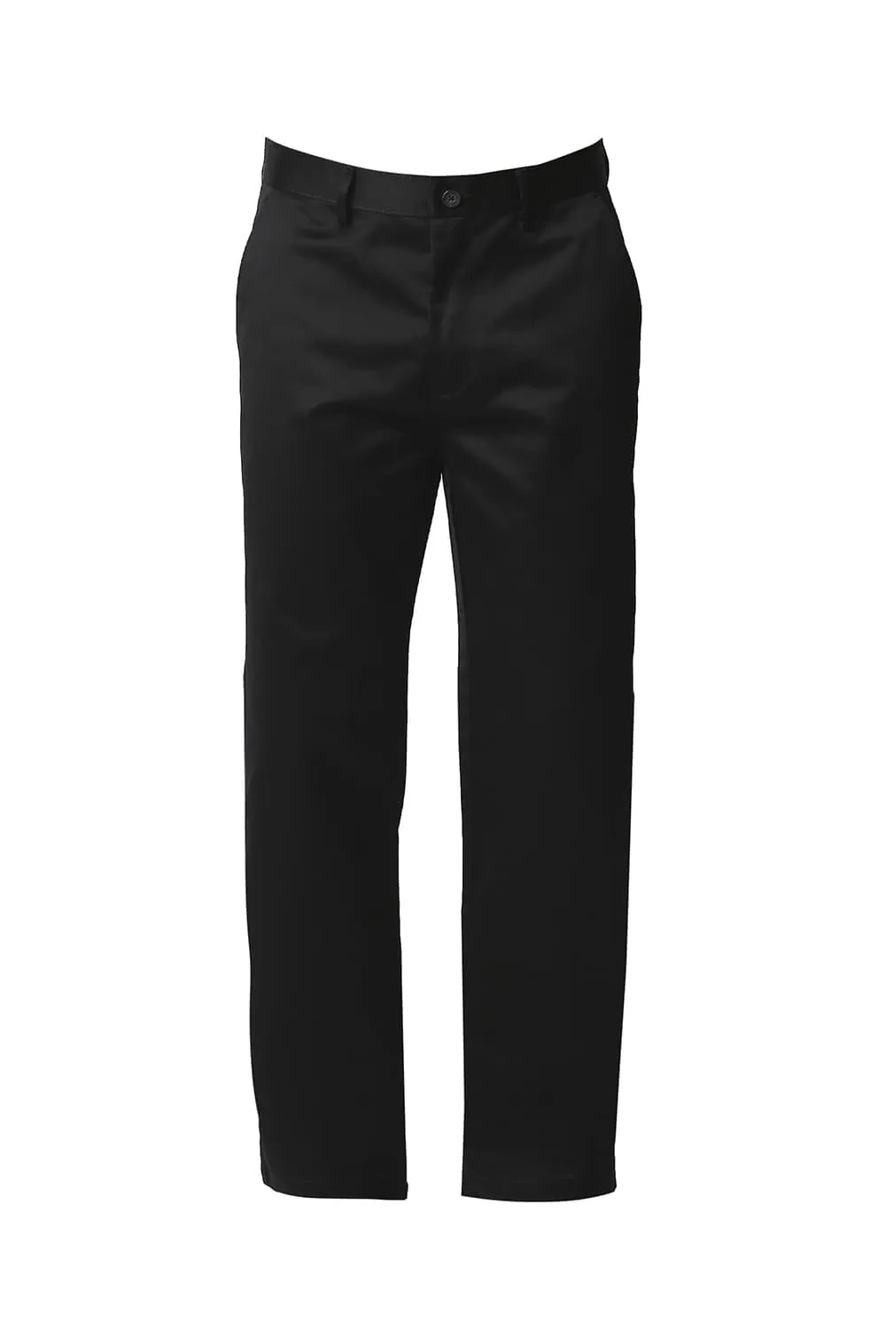 Comfort Fit Satin Weave Poly Cotton Trousers