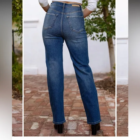 CONNECTIONS STRAIGHT LEG JEANS