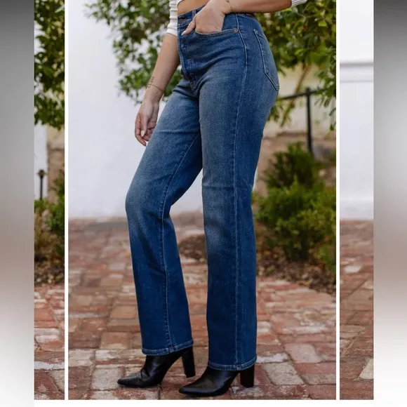 CONNECTIONS STRAIGHT LEG JEANS