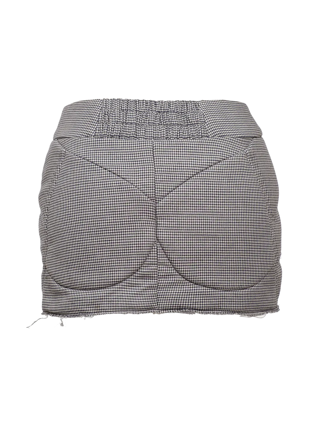 Cotton Muscle Mini Skirt
