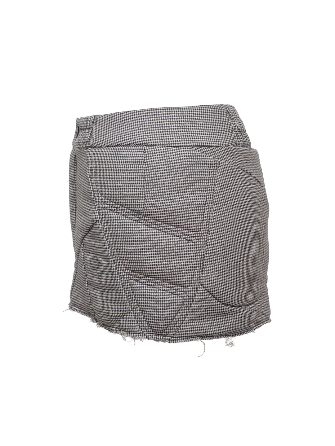 Cotton Muscle Mini Skirt