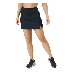 Court Jersey Skort Black