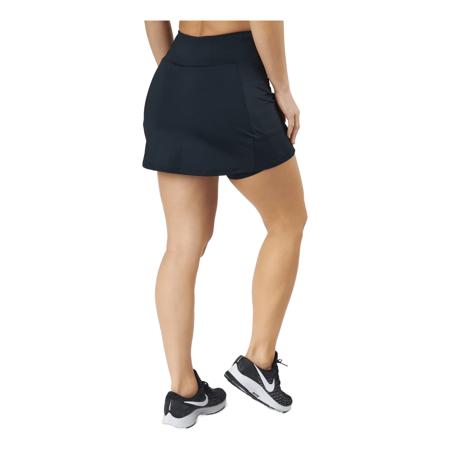 Court Jersey Skort Black