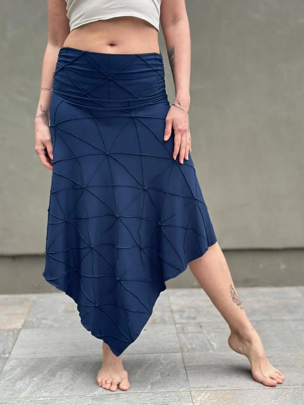 CU Texture Poncho Skirt