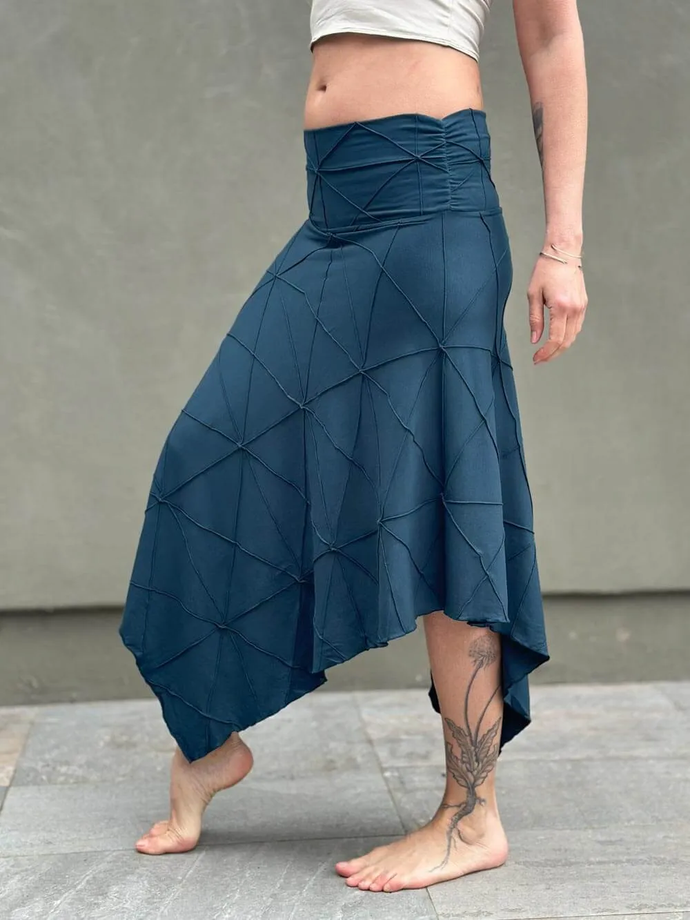CU Texture Poncho Skirt