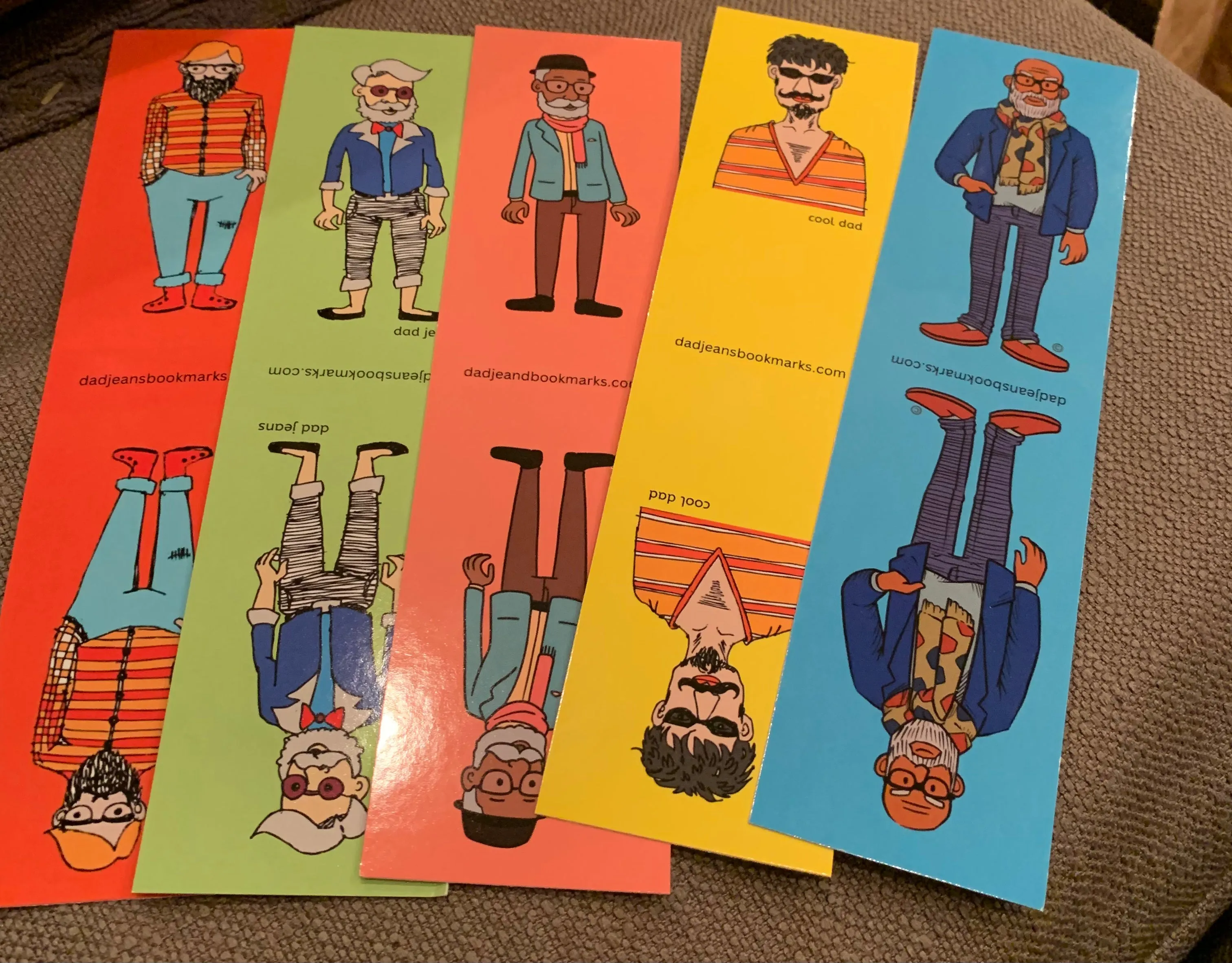Dad Jeans Bookmarks